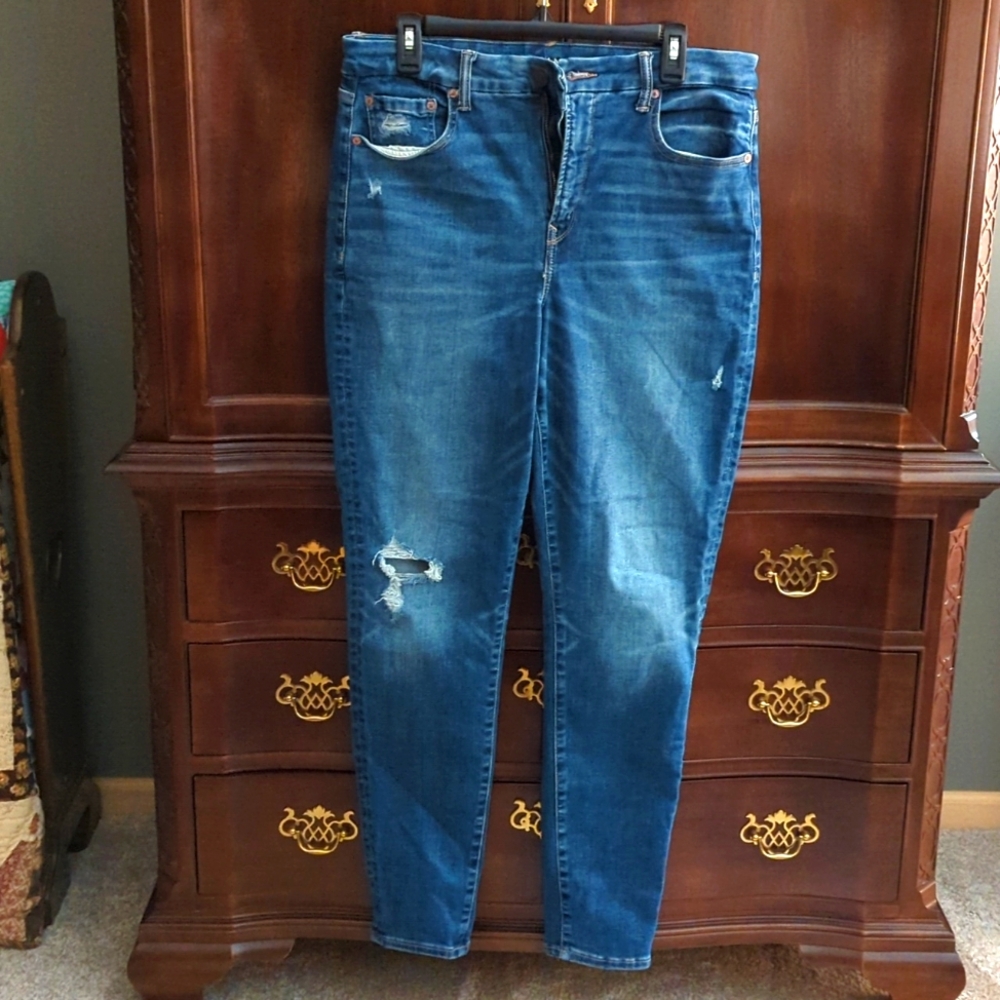 American eagle curvy Hi-Rise Jeggings. Size 14 x-long.
